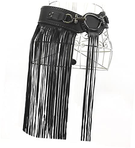VALICLUD 1stk Nietengürtel Aus Leder Kettengürtel Retro-gürtel Gothic-gürtel Vintage-gürtel Gothic-accessoires Gürtel Für Kleid Hüftgurt Mit Nieten Fransengürtel Für Damen Gothic-korsetts