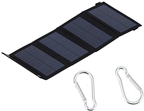 Wifehelper 10-W-Solarpanel-Kit, Solar-Batterieladegerät-Wartungsgerät, Wasserdichtes 10-W-Solar-Erhaltungsladegerät, Hocheffizientes Solarpanel-Kit, für Ladezubehör auf Reisen Im Freien