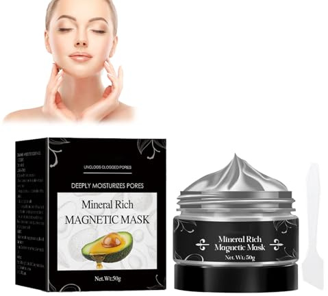 Mascarilla Refrescante, Mascarilla Limpiadora Facial, Profunda Mascarilla Peel Off Mask, Dressing Hydro Mask, Limpieza de Poros, Control de Aceite, Hidratar Piel, Adecuada Para Todo Tipo de Pieles