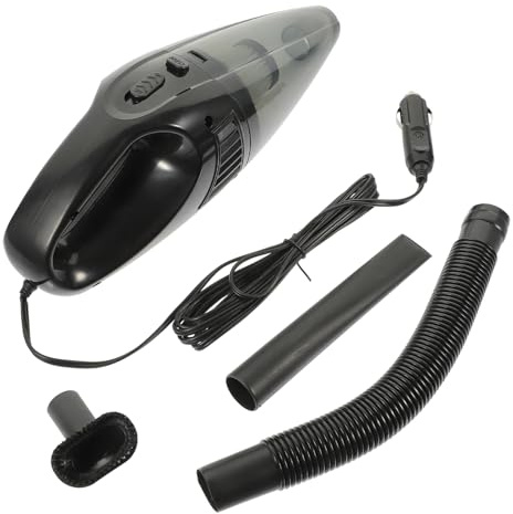 Garneck Aspirapolvere Portatile Manico Antiscivolo in Abs senza Fili per Auto Ricaricabile e Doppio Uso per Polvere, per Pulizia Auto
