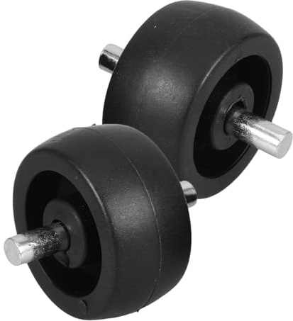 ibasenice 2 pièces Roues pour Pied de Parasol de Terrasse Accessoires Résistantes et Réutilisables Support à roulettes Compatible avec Base de Parasol Remplissable