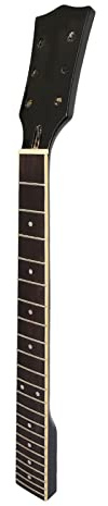 Dilwe Folk-Gitarrenhals-Griffbrett, Hölzernes, Schwarz-weißes Griffbrettinstrument für Folk-Gitarre