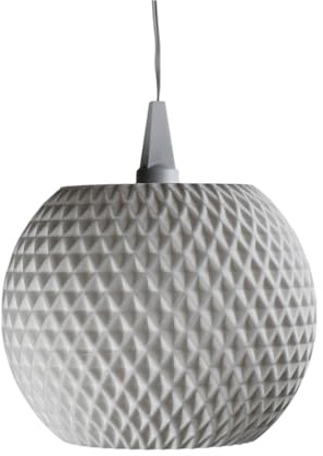 Lampenschirme für Herrnhuter Miniaturstern – moderne 3D-gedruckte Kugelschirme, verschiedene Designs, ganzjährig nutzbar, einfache Montage (Polaris)