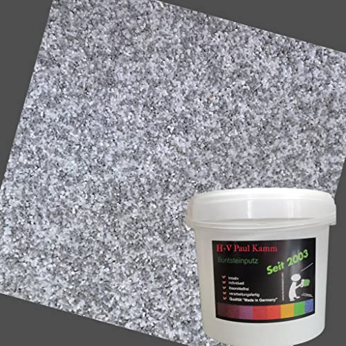 H+V Paul Kamm® Buntsteinputz Mosaikputz Sockelputz 1-2mm