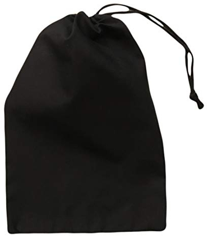 Reusable Produce Eco friendly Cotton Single Drawstring Muslin Bags premium quality BLACK COLOR- 100 count pack (6 x 8)