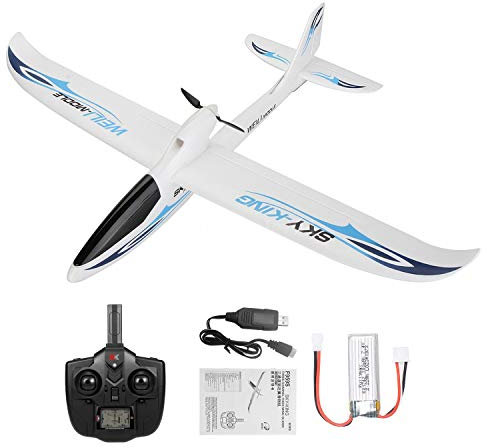 s-idee® 01668 Flugzeug F959 Sky King ferngesteuert mit 2.4 Ghz Technik mit Lipo Akku