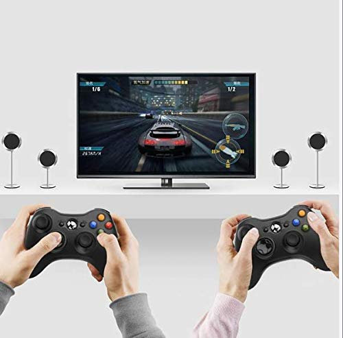 Dear, you PC Computer USB Wireless 2.4G Rocker Game Handle,Nero