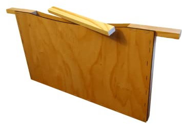 Beekeeping Supplies UK Ltd - Frame Feeder for a British National Brood Box - for feeding syrup to bees - with wooden float for bees to stand on while feeding