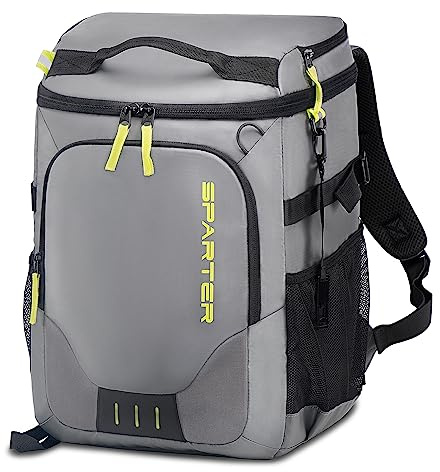 SPARTER 21L/28L Kühlrucksack, 33/49 Dosen Kühltasche Rucksack, Isoliert Thermo Rucksack, Auslaufsicher, Wasserdicht, Leicht, Tragbare Weiche Kühltasche Für Picknicks, Camping, Strand, Reisen