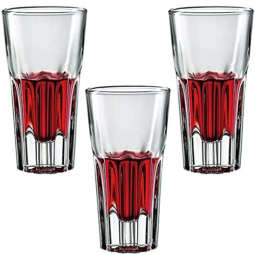 Bicchiere per Amaro liquore Caffe Freddo in Vetro Bormioli Rocco da casa Fornitura Pub Bar Hotel Ristorante-Set 6 Bicchieri liquore