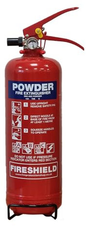 2kg Powder Fire Extinguisher - Huge Discounts - FireShield
