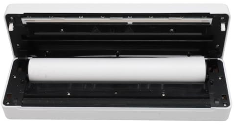 Tragbarer Kabelloser Drucker, Bluetooth-Thermodrucker 200 DPI und 10 Mm/s, Tintenloser Mobiler Drucker, Unterstützt A4-Thermopapier für Büro, Zuhause, Schule
