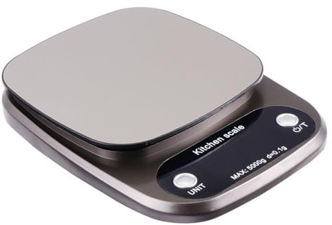PRETYZOOM Báscula De Cocina Mini Digital Acero Inoxidable Precisión Pantalla Lcd Fácil De Limpiar
