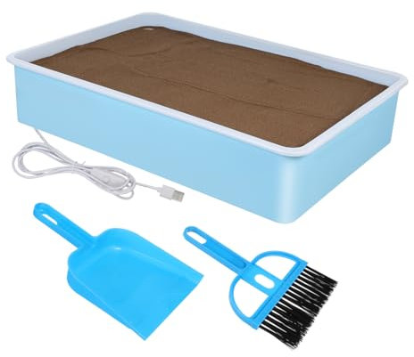 Sosoport 1 Satz Sandzeichentischspielzeug für Leuchttafel für Sandmalerei Bausatz zum Sandzeichnen Sandkästen für Kleinkinder Plastik Sky-blue