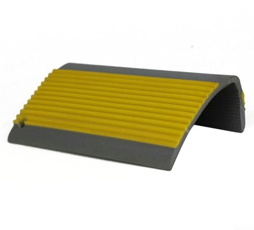 Treppenkantenschutz 100cm PVC mit Anti-Rutsch-Design Kantenschutz für Treppen (gelb)