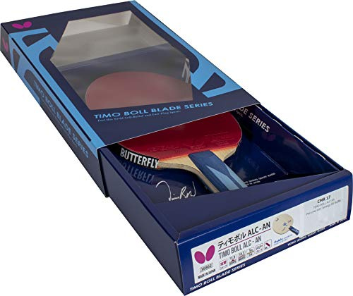 Butterfly Timo Boll ALC Blade & Tenergy 05 Rubber Shakehand Table Tennis Racket | Pro-Line Series | Comprised of Our Most Popular Blade and Rubbers | Recommended for Aspiring Professional Players