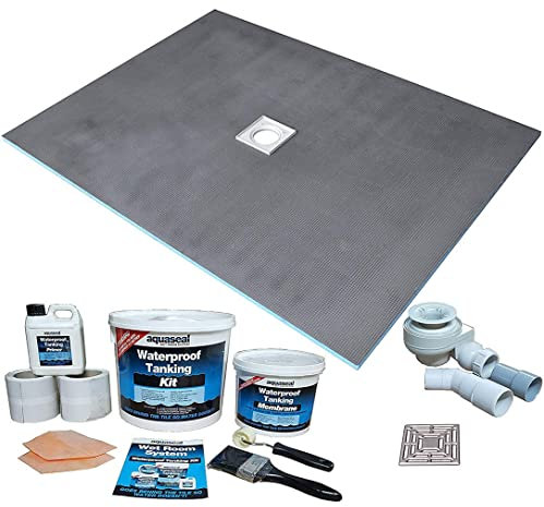 Nassboards Wetroom Shower Tray & Aqua Kit