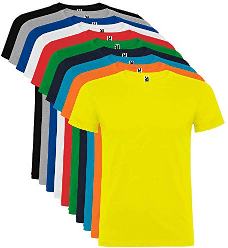 Pack de 10 Camisetas de Manga Corta para Hombre, 100% Algodón, Beagle (XL)