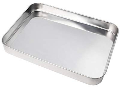 Bandeja De Pizza Hornos De Pizza Horno Para Pizzas Bandeja De Galletas Bandeja Para Hornear Pizzas Plato De Fideos Plato Rectangular Plato Humeante Postre Plato De Acero Inoxidable