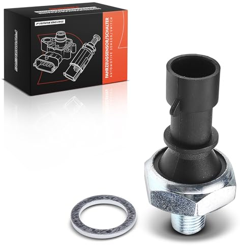 Frankberg 1x Öldruckschalter Öldrucksensor 1-Polig Kompatibel mit Corsa D S07 Astra H GTC L08 Meriva Zafira Tourer C P12 Mokka/Mokka X J13 Insignia A G09 Vectra C Replace# 90534902