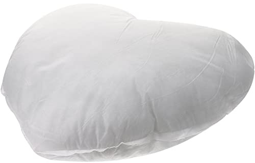 LIFKOME Wurfkisseneinsätze Herzförmiges Kissen Inneres Dekoratives Kissen Stuffer Sofakisseneinsätze Für Stuhl Bett Couch Autokissen