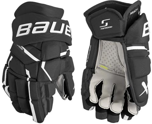 Bauer Supreme Mach Handschuhe Senior schwarz-weiß