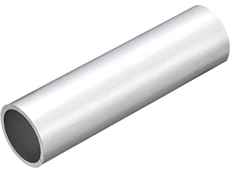 sourcing map 6063 Aluminium Rundrohr 34mm Innendurchmesser Alurohr 40mm Außendurchmesser Aluprofil Metallrohr 150mm Länge Aluminium Rohr für Industriebau Bastelprojekte Heimdekoration