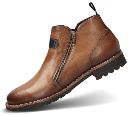 bugatti Herren-321-AMR32-3200-6300-Stiefel Kaltfutter,cognac,44