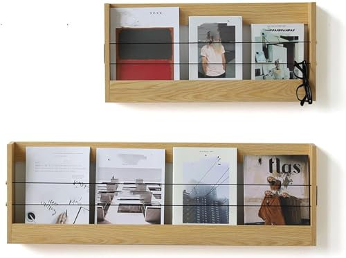 An der Wand montierter Organizer für Rechnungen, Post und Zeitschriften für Wohnheime, Wartezimmer, Bibliotheken, Flughäfen, Bankbücher und Zeitungsständer für Umschläge, Wandregal