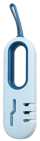 Knife Sharpener, 4 in 1 Non Slip Knife Sharpener, Labor Saving Knife Sharpener, Manual Knife Scissor Sharpening Tool, Kitchen Gadgets with Hook Band for Bone Cutters, Fruit and