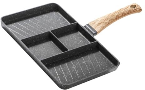 Mikinona Sartén De Antiadherente Para Sartén Multi- Para Cocinar Steak Para y Limpieza