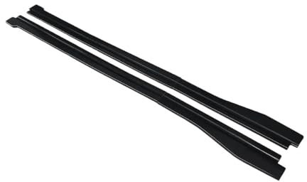 Auto Seitenschürze Für VW Für Golf MK 7 7,5 2014-2019 Auto Seitenschweller Erweiterungen Stoßstange Tür Lip Splitter Winglet Einstellbare Dekoration Auto Seitenschweller(Matt-schwarz)