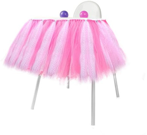 Ciieeo Tutu Tüll Tischrock Handgemachte Baby Dekorationen Für Baby Geburtstagsfeier