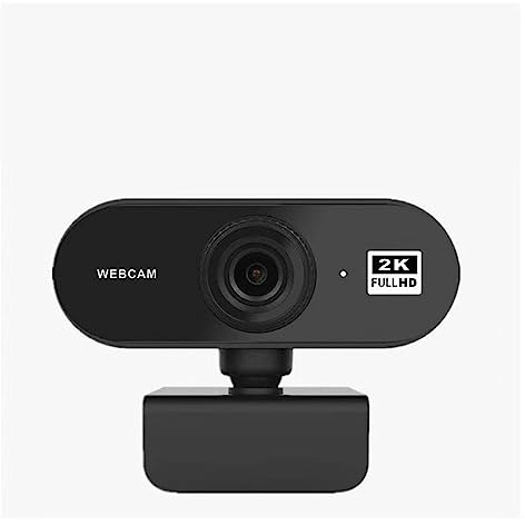 Camara Ordenador, Cámara web USB Webcam 1080P Mini cámara 2K Full HD Webcam con micrófono Autofocus Cámara web for PC Computadora portátil Cámara en línea ,para transmisión en vivo, videollamadas y co