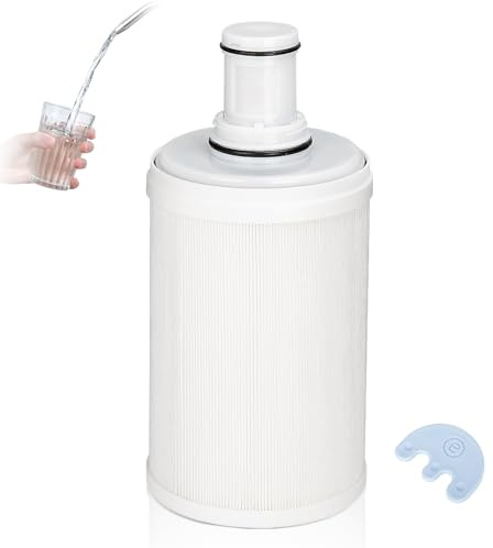 Filtro acqua compatibile con Amway espring 100186M/100188CH, cartuccia filtro acqua, filtrazione a carbone attivo HEPA, filtro dell'acqua di ricambio, rimuove gli odori, migliora il gusto dell'acqua