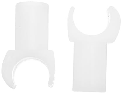 Anneome 2pcs Wheelchair Seat Rail Guide Replacement Blocks Plastic Support for Transport Chairs Wheel Chair Accessory for Enhanced Stability and Pressure Distribution