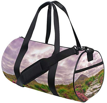 Eslifey Irland Park Landschaft Fitness Sporttasche Gym Bag Travel Duffel Bag für Herren und Damen
