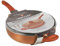 URBN-CHEF Sauteuse profonde avec couvercle anti-adhésif en céramique pour induction 28 cm (cuivre)