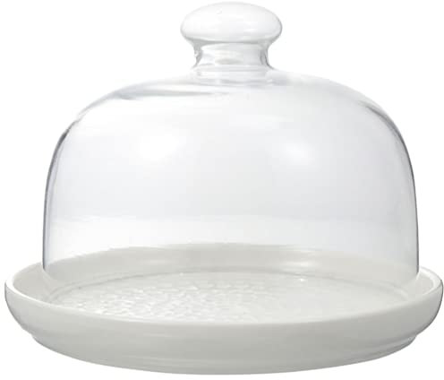 Zerodeko Kuchenteller Aus Keramik Hochzeitstorte Platte Tortenständer Käsebrett Tortenheber Stehen Kuchen-Display-tablett Hochzeitstortentablett Dessertständer Pappbecher Glas Server