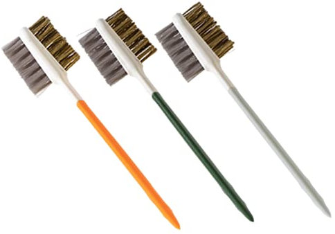 Alipis 3pcs Hard Bristle Crevice Cleaning Brush Brush Kitchen Cleaner Hob Cleaner Double-ended