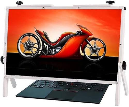 Magnifier for laptop screen， Laptop Screen Magnifier,Computer Screen Blue Light Blocker,Portable Computer Magnifying Screen for Laptop Ultra-Clear Blu-Ray 3X Magnifying Glass for Reading for Seniors