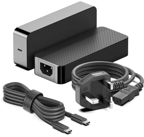 240W USB C Charger, KFD PD3.1 GaN 48V 36V 28V 5A AVS Power Adapter Supply Cable for Robots Framework Laptop 16 (2025) NVIDIA DGX Spark AsUS Ascent GX10 AI Gaming PC UK Plug AC Adaptor