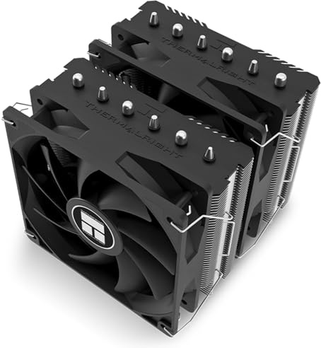 TR Peerless Assassin 120 SE EXTREM CPU-luftkylare, högpresterande radiator med dubbla torn, CPU-kylning 1850 varv/min, för AMD: AM4/AM5, Intel LGA1150/1151/1200/1851/1700