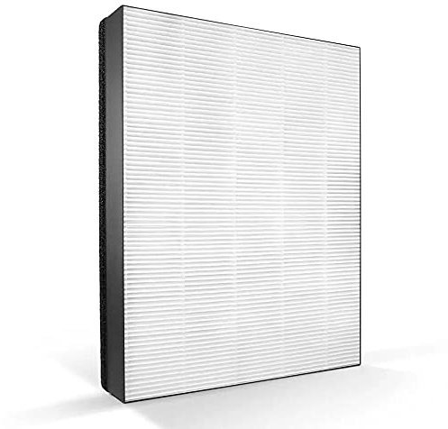 Philips Original Replacement Filter for 2-in-1 Purifier&Humidifier 1000i&2000i Series AC1214/AC1215, AC1217, AC2721/AC2726/AC2729, HEPA NanoProtect, 24 Months, Black/White (FY1410/30)