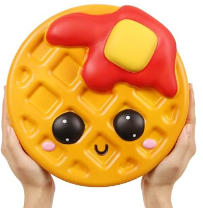 ANBOOR Squeeze Toys Rosa Donut Squishy Jumbo Kawaii Weiches Langsam Steigendes Süßes Duftendes Tier Squishy Stressabbau Riese