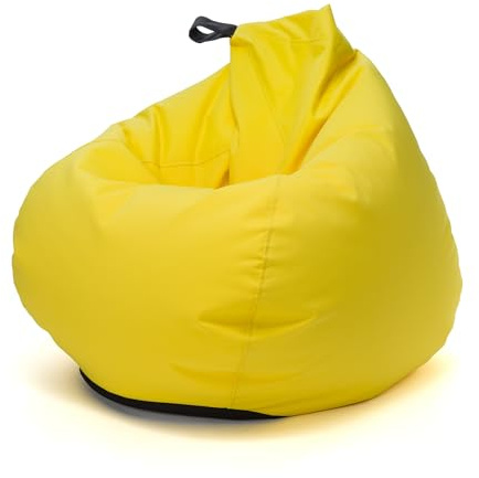 Ecopuf Oscar Outdoor Fåtölj Polyester Vattentät Utomhusväska - Full Pouf med handtag