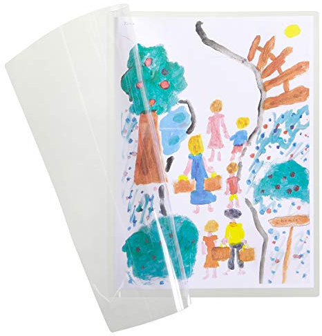 Selbstlaminierende Karten A4 - 10 Stück Laminierfolien - Kein Laminiergerät Nötig