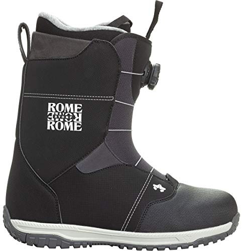 Rome Snowboards Herren Stomp BOA Snowboard-Stiefel, Schwarz, 38