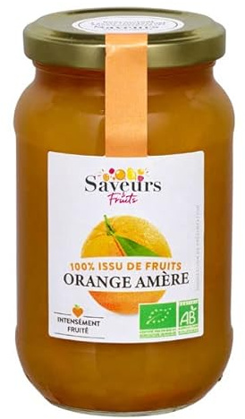 Saveurs & Fruits - Préparation Orange amère bio 310g - unité