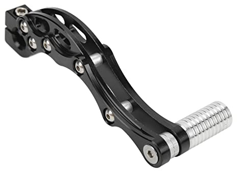Kicksr,Kicksr Roller 50Ccm,Motorrad Kicksr H Pedal Scooter 50Ccm Fußscter Kicksr Starth Hochfeste Aumlegierung Universal Zubehör Für Motorräder (Schwarz)
